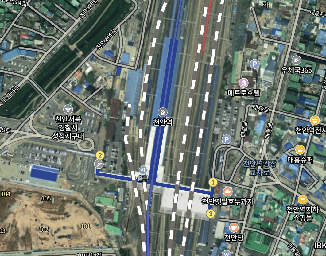 천안역 전철시간표