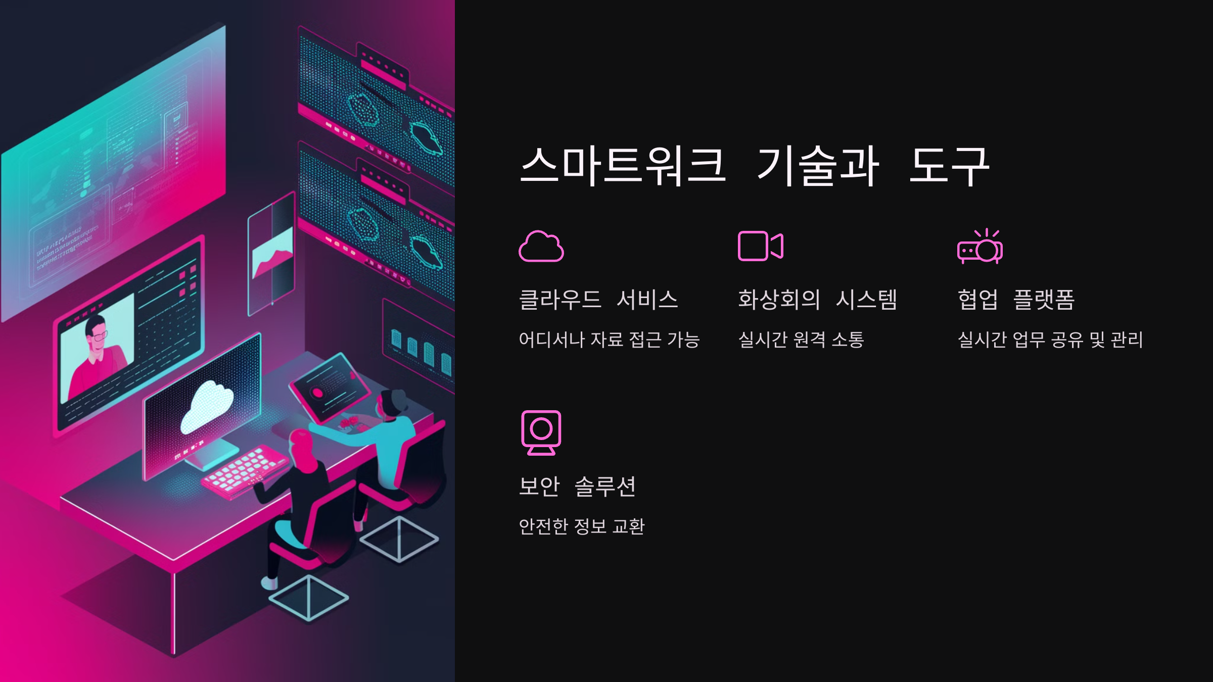 스마트워크 기술과 도구