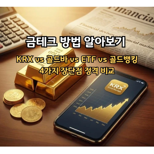 금테크 방법, 금값 상승기 세금 없이 자산 지키는 필승 공략법