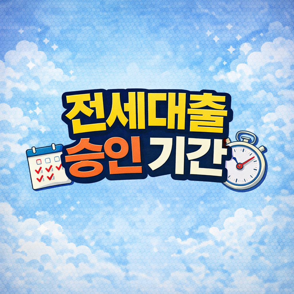 전세대출 승인기간