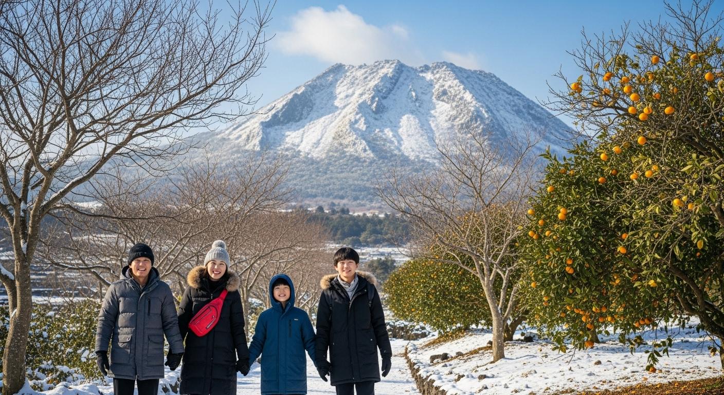 겨울 제주도 2박3일 가족여행 코스