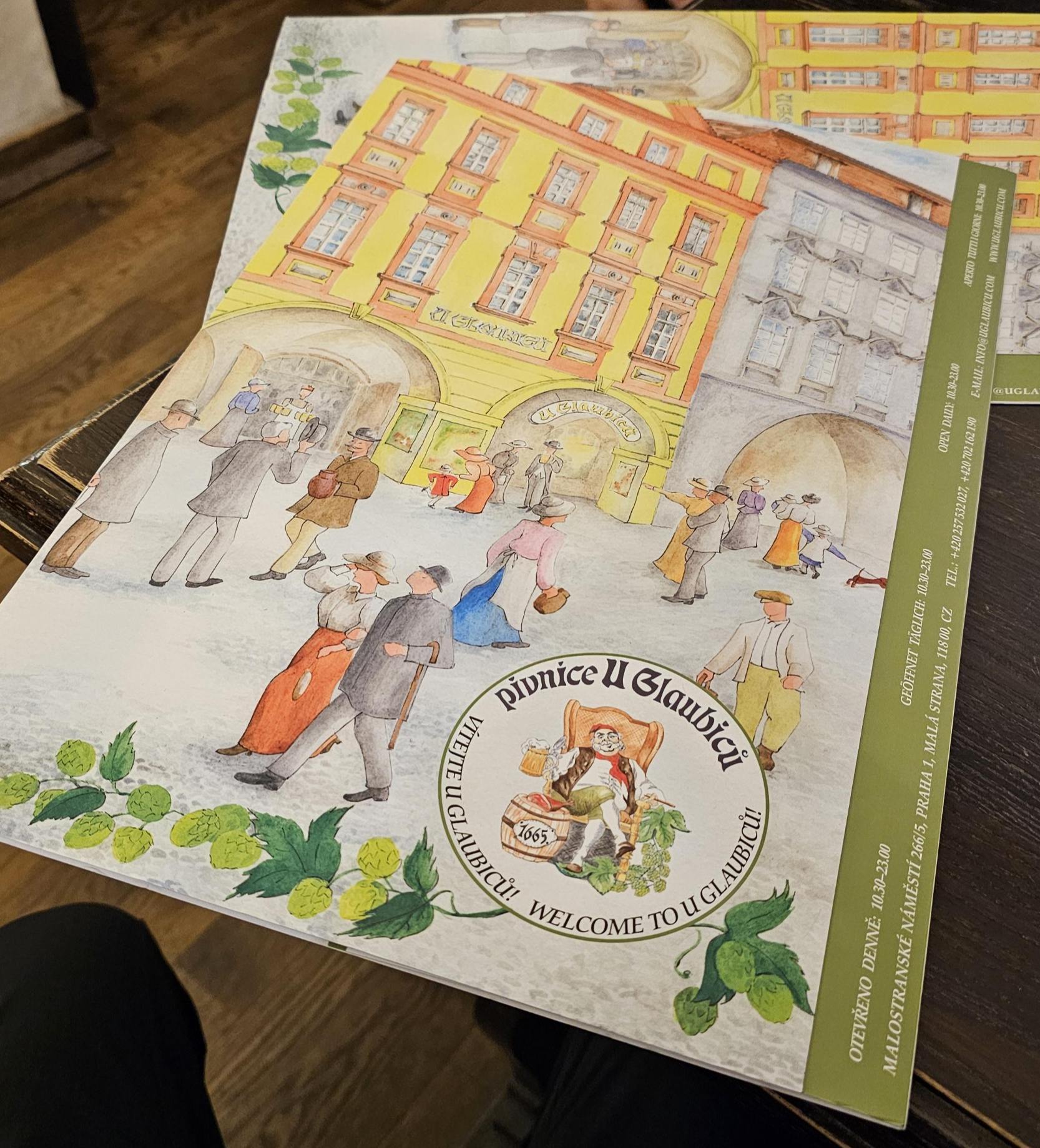 프라하 꼴레뇨 맛집 글라비쿠