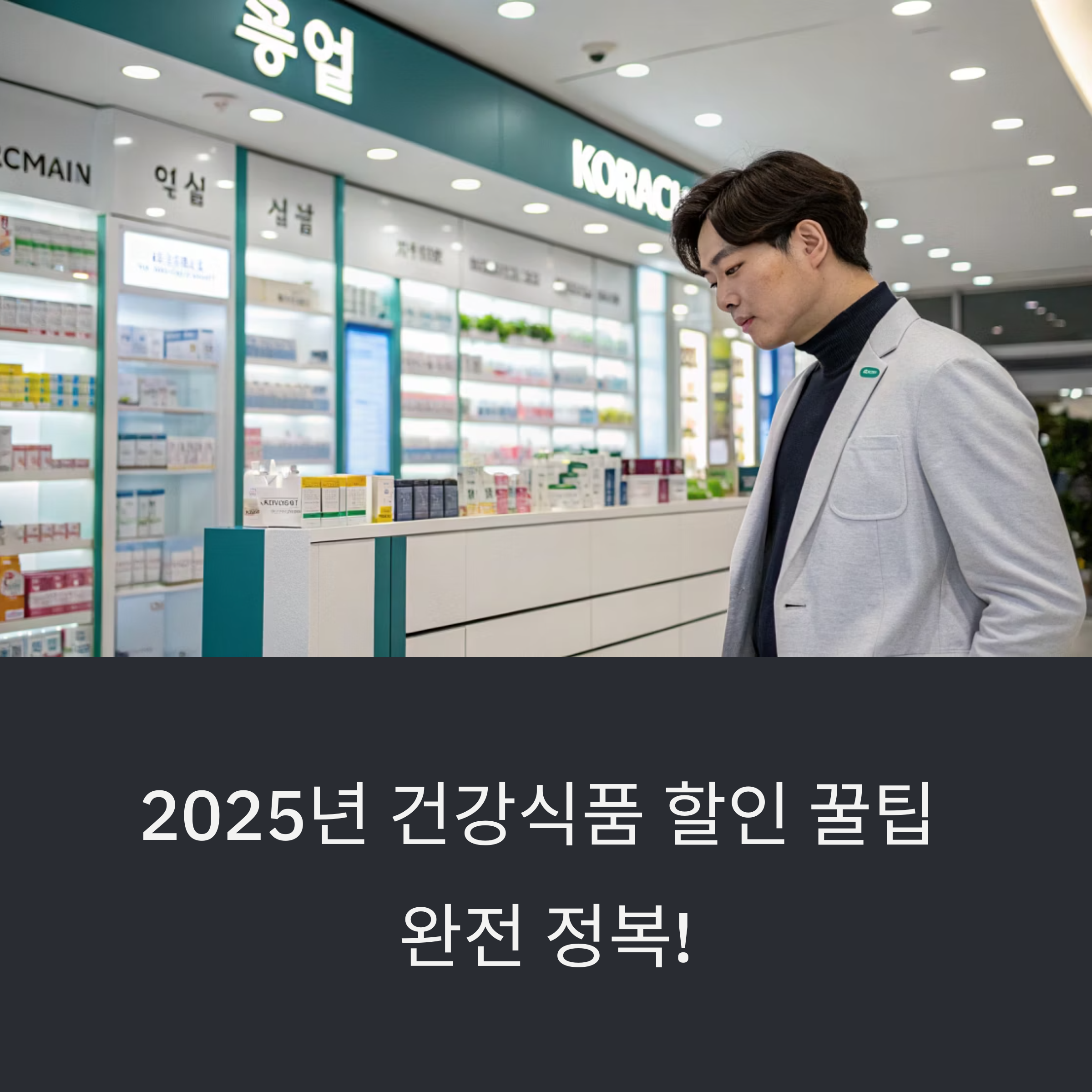 2025년 건강식품 할인 꿀팁 완전 정복! 놓치면 후회하는 구매 전략
