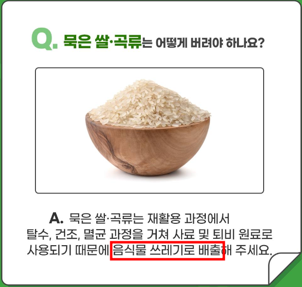 음식물 쓰레기 분리 배출 방법