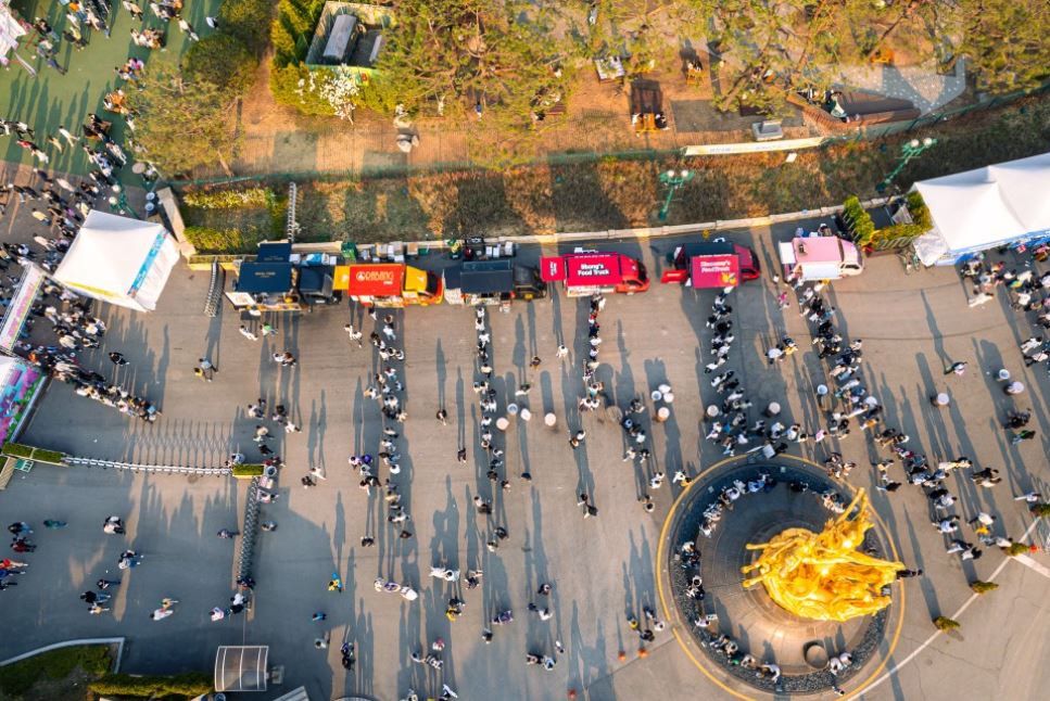 렛츠런파크 벚꽃축제 야경