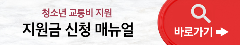 청소년 교통비 지원 최신