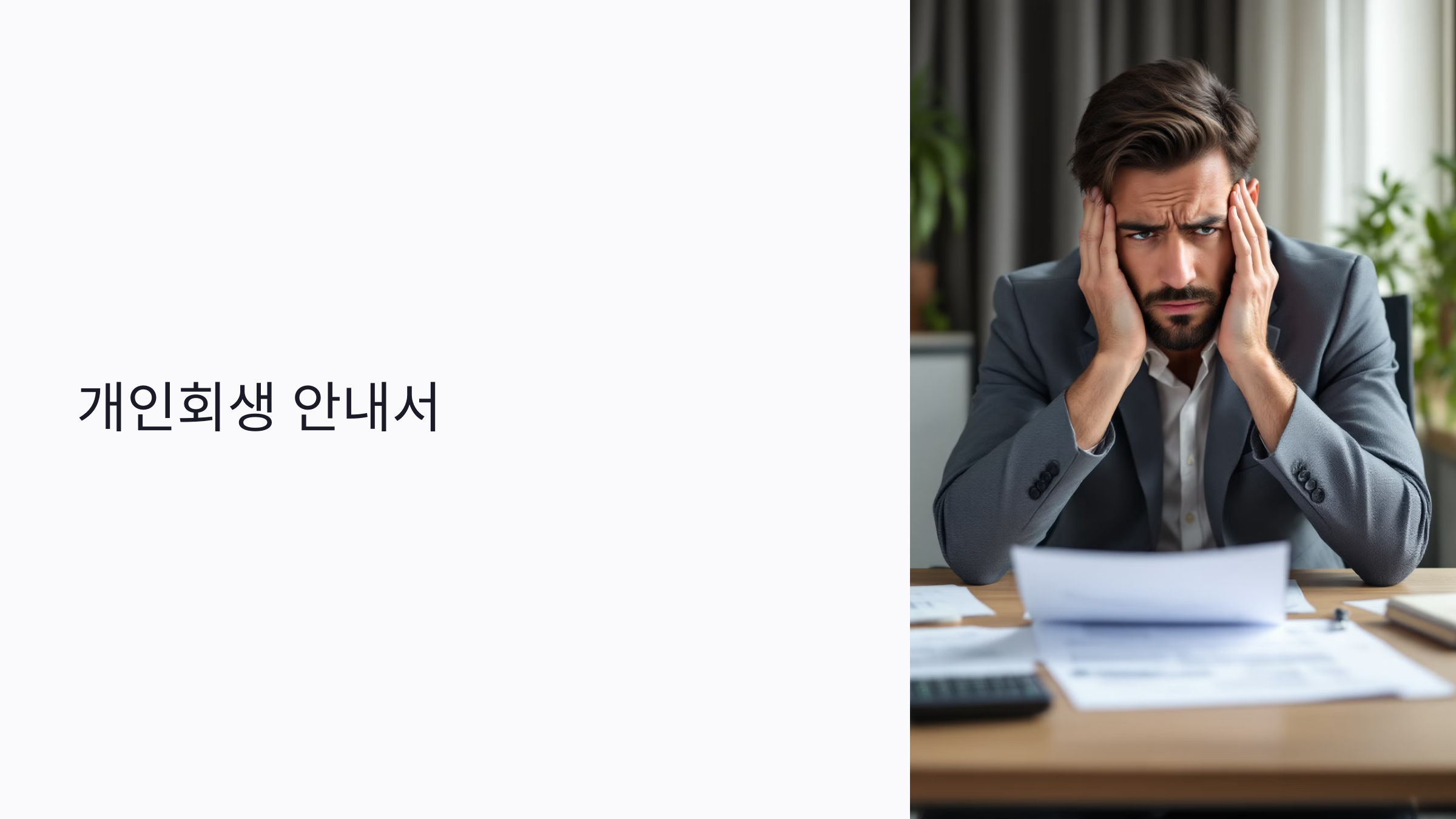 개인회생이란? 절차부터 자격 조건까지 한눈에 정리 (2025 최신판)