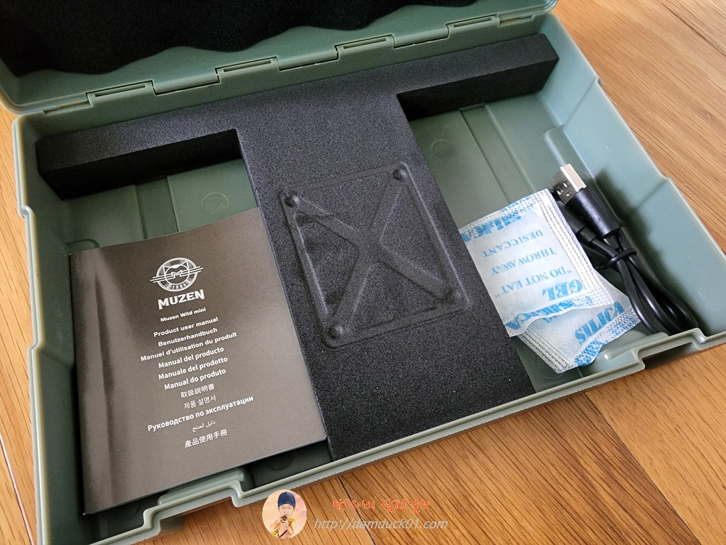 MUZEN Wild Mini 구성품