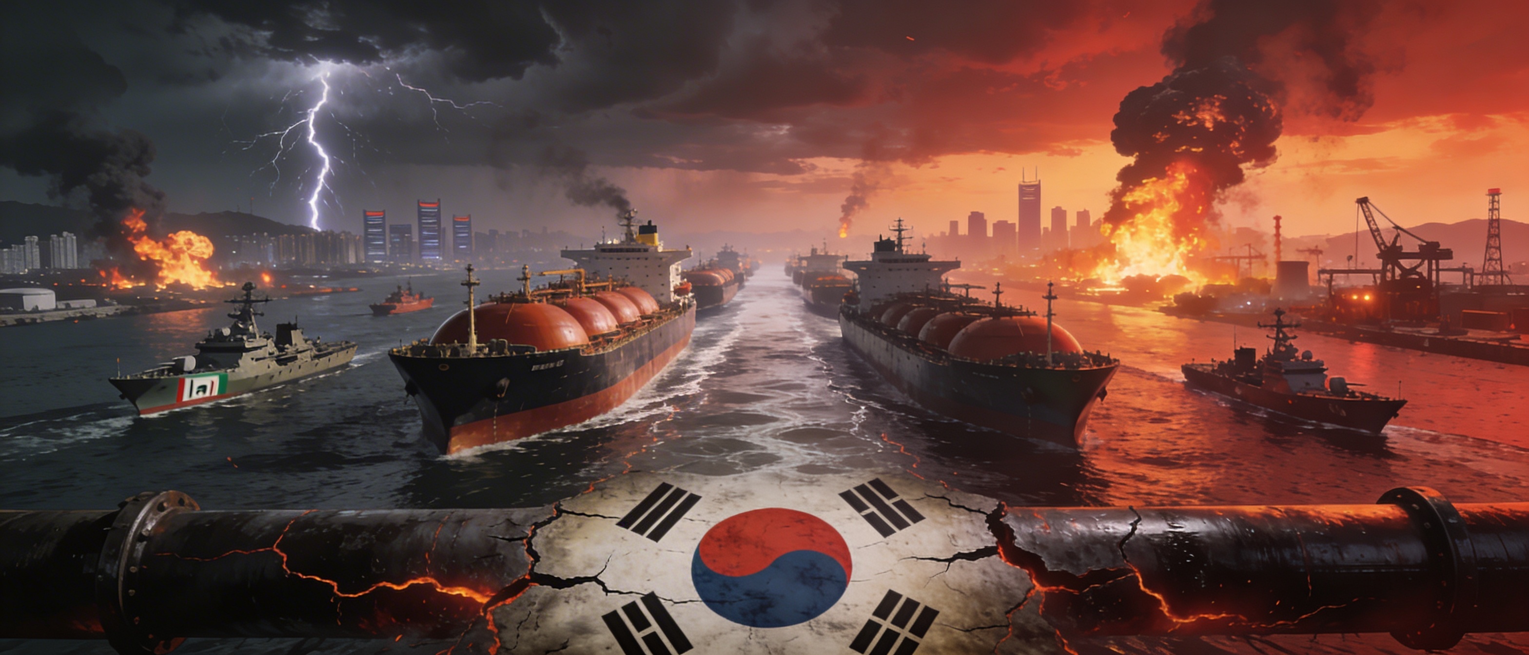 호르무즈 해협 봉쇄, 대한민국 경제의 에너지 생명선이 끊어질 위기