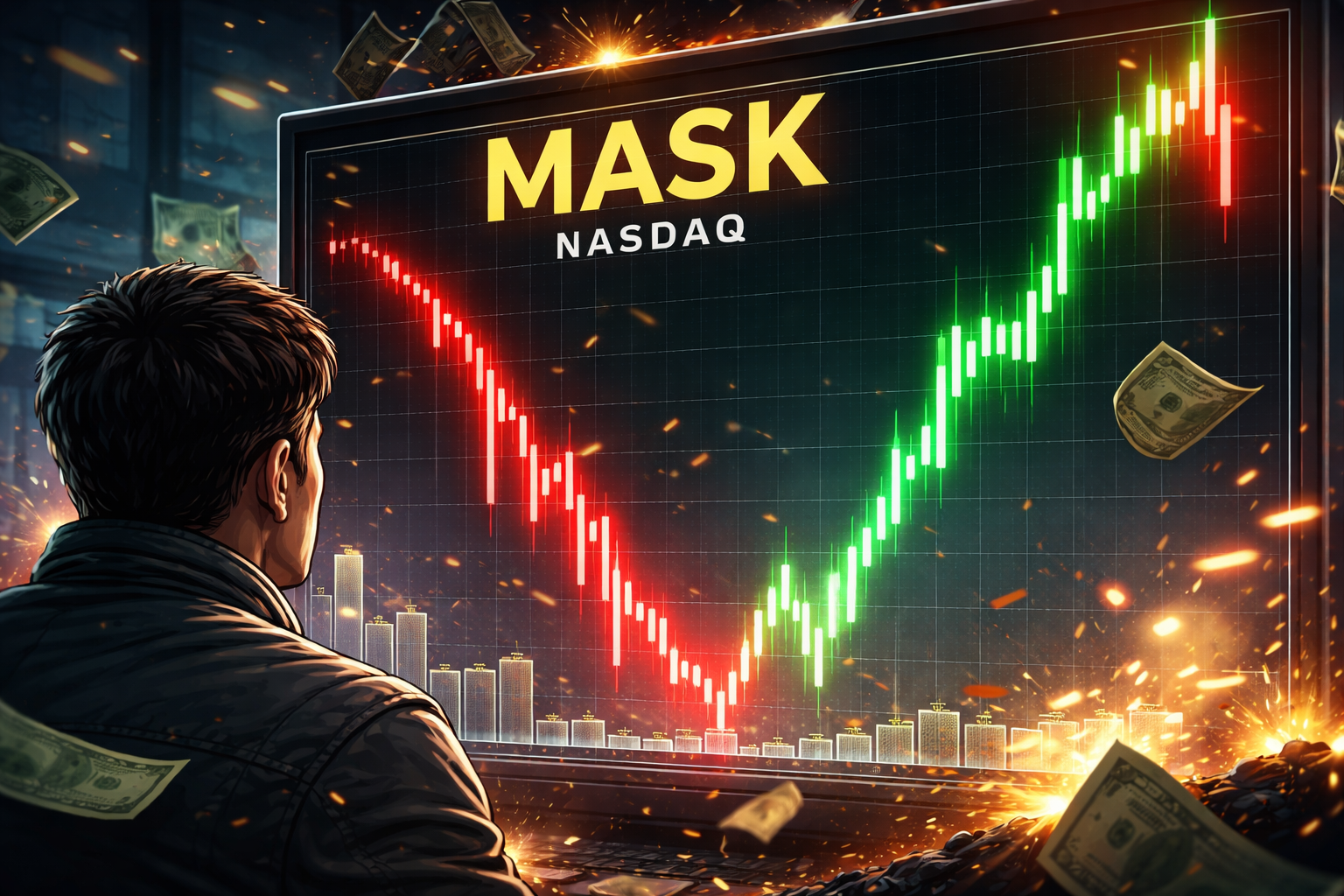 3E 네트워크 테크놀로지 그룹 주식 전망 총정리｜MASK 주가 하락 이유와 향후 가능성 관련 사진