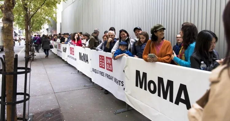 모마 금요일 무료 입장