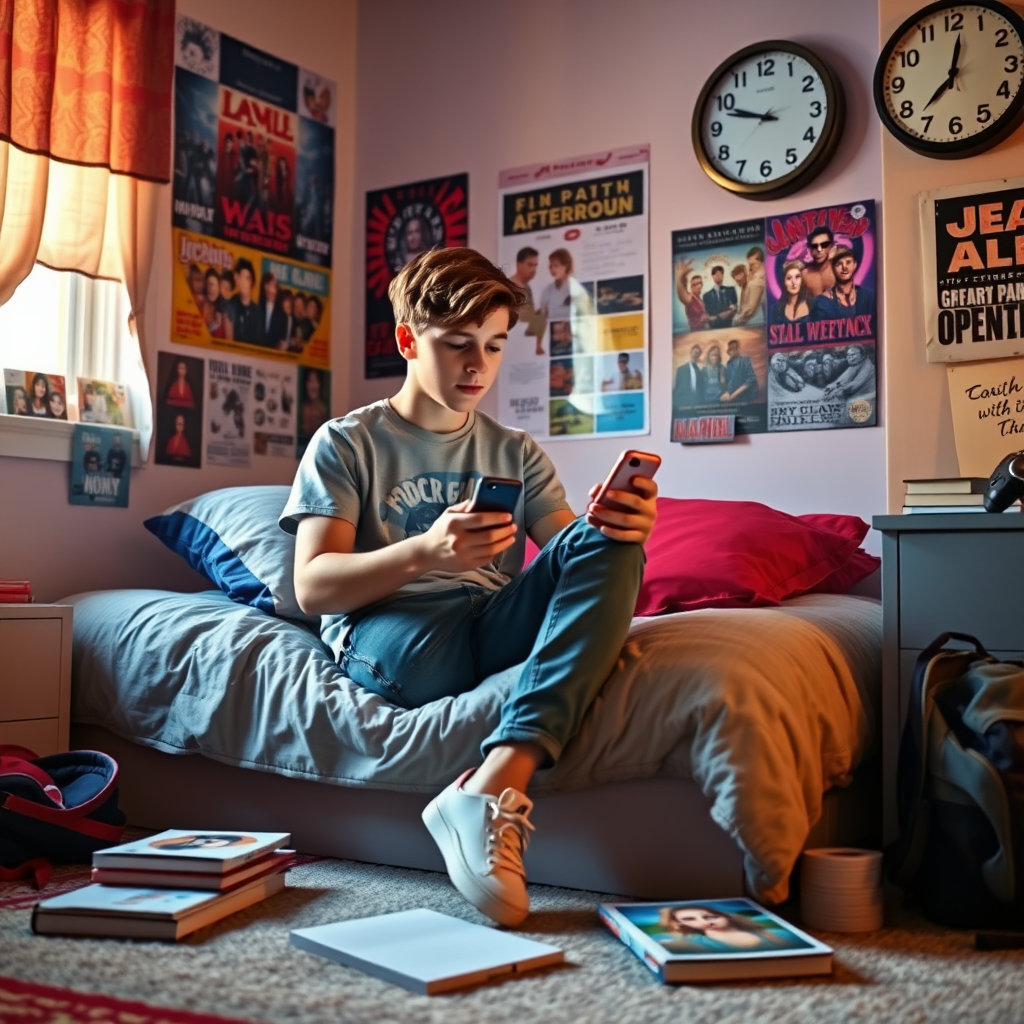 사춘기 자녀의 스마트폰 사용