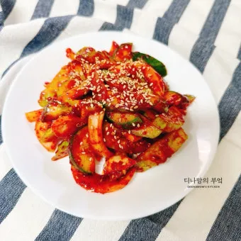 오이무침 레시피 재료 비율 황금 조합 소개_7