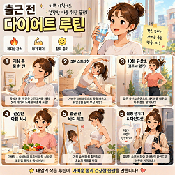 출근전 다이어트 루틴