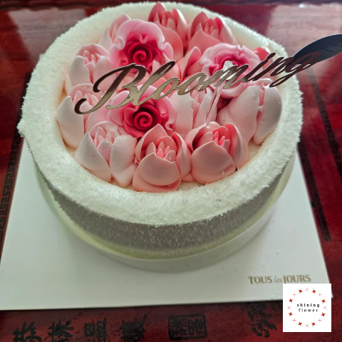 뚜레쥬르 플라워가든 케이크