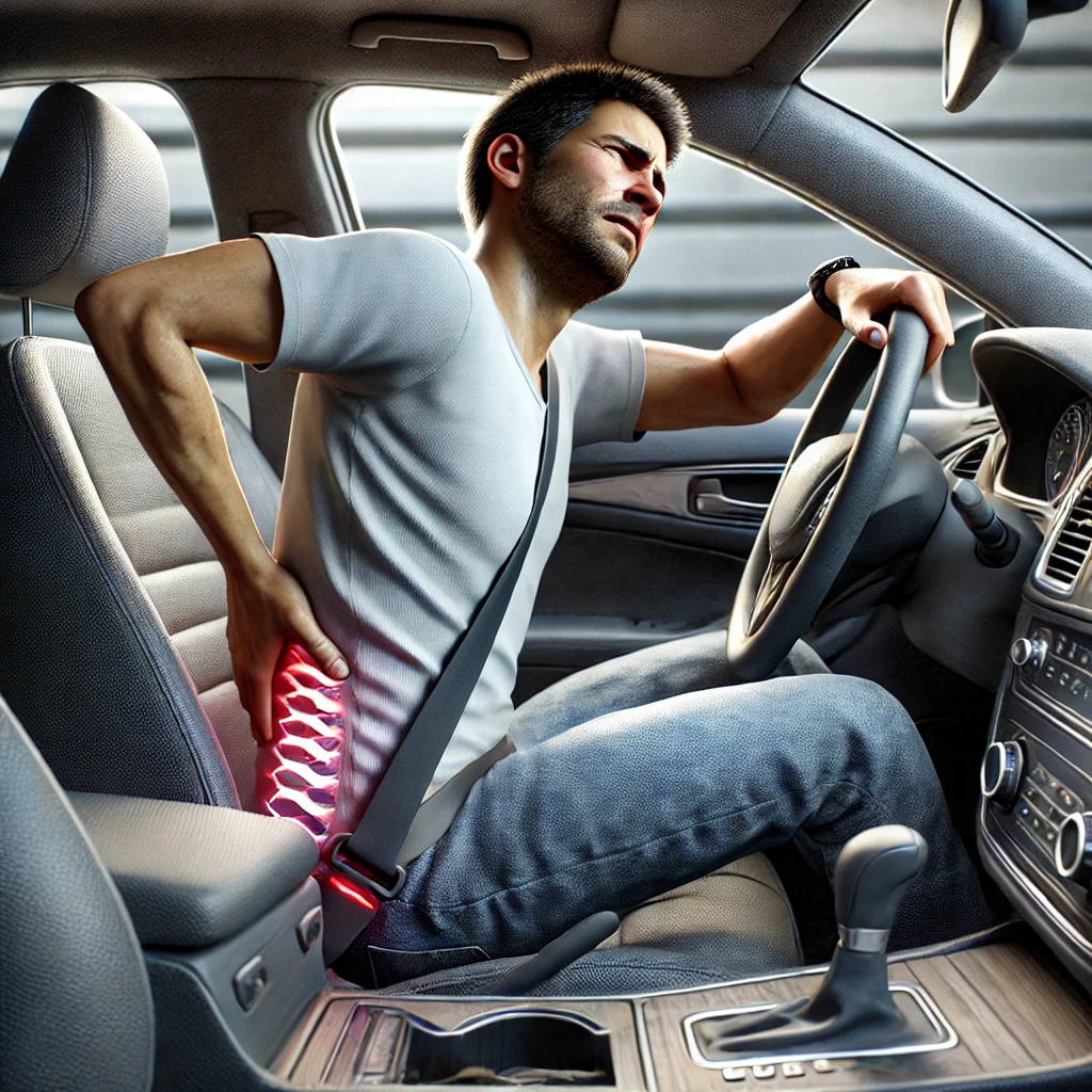 장시간-운전하다-허리에-통증이-생긴-남자