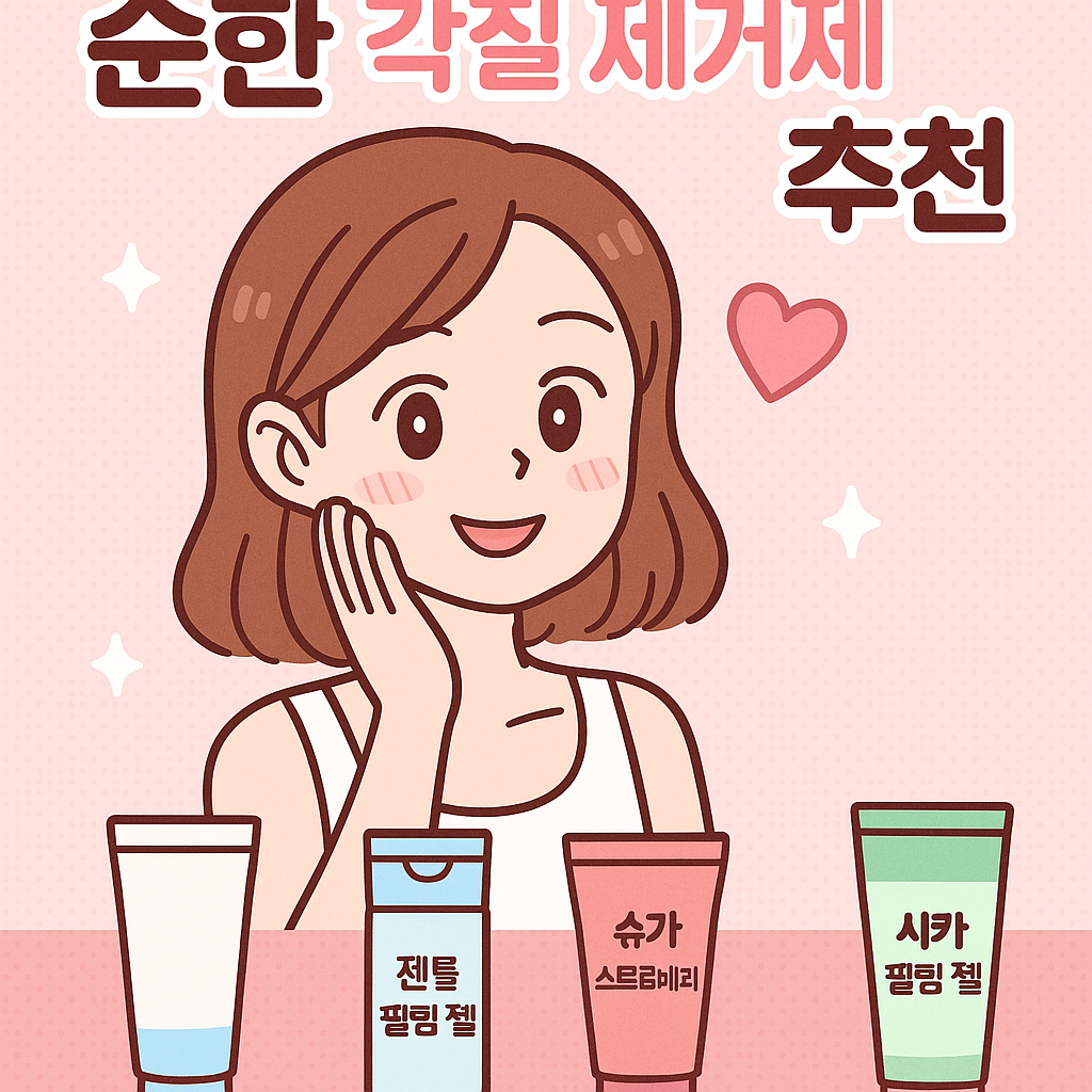 건성 피부 필수템! 자극 없는 각질 제거제 TOP 4 &amp; 올바른 사용법
