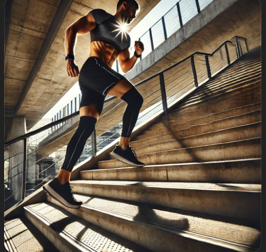 계단오르기 근력강화운동으로 가볍게