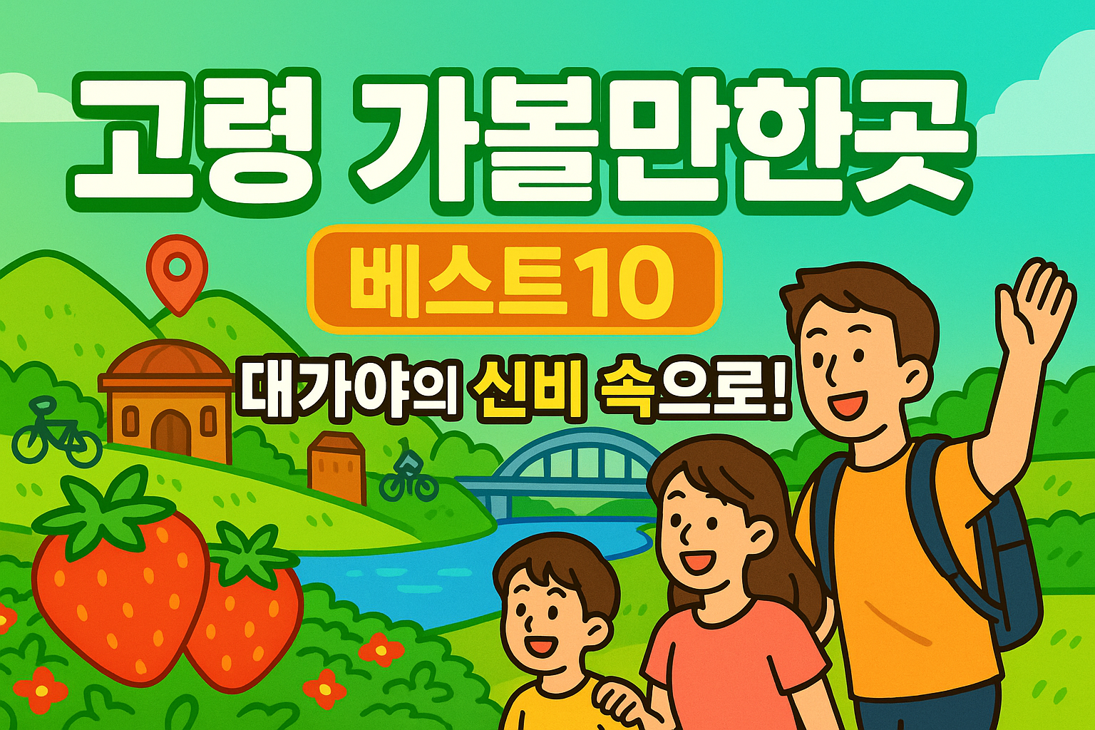 고령 가볼만한곳 베스트10