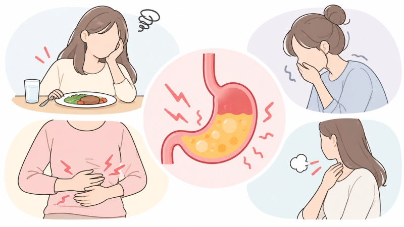 소화불량 복부팽만