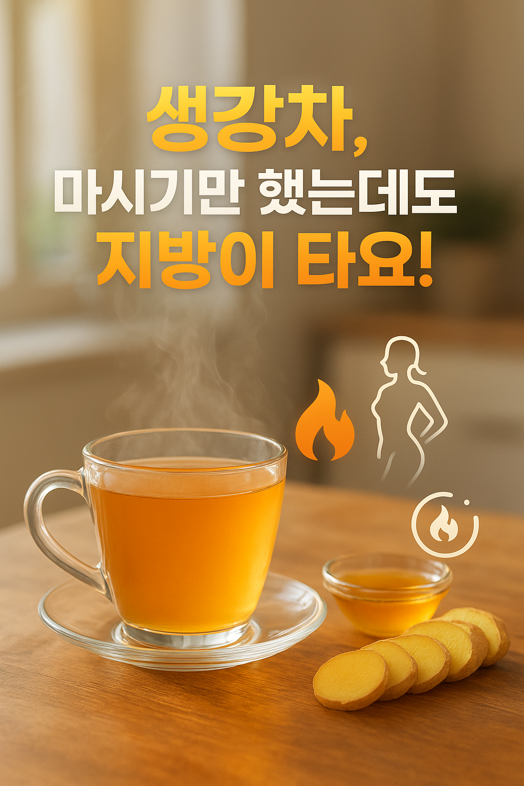 1.생강차가 지방 연소에 좋은 이유