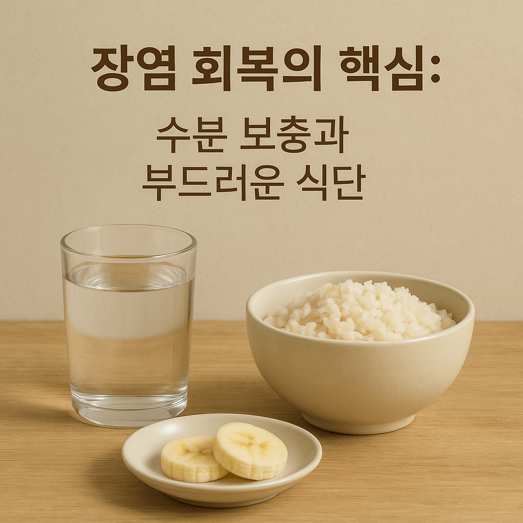 장염 빨리 낫는 방법