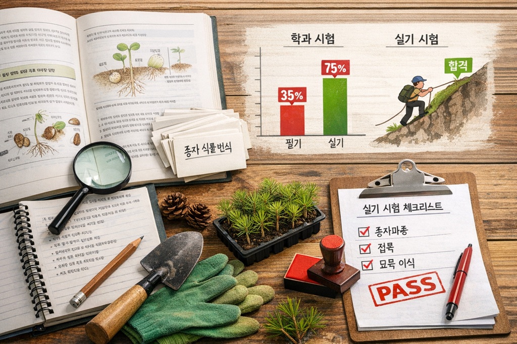 비주류 자격증 임업종묘기능사 시험 과목과 합격률 실제 체감