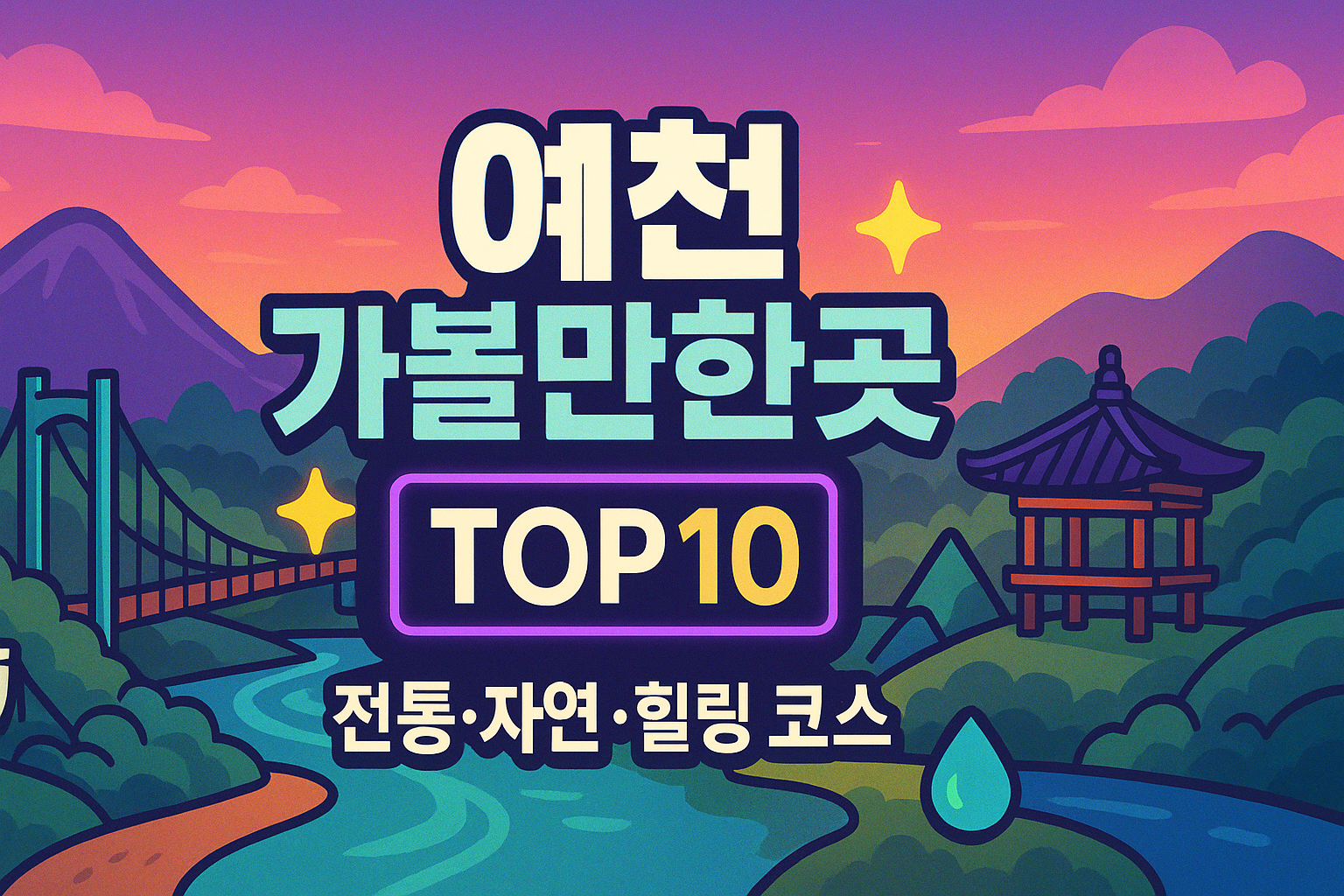 예천 가볼만한곳 베스트10