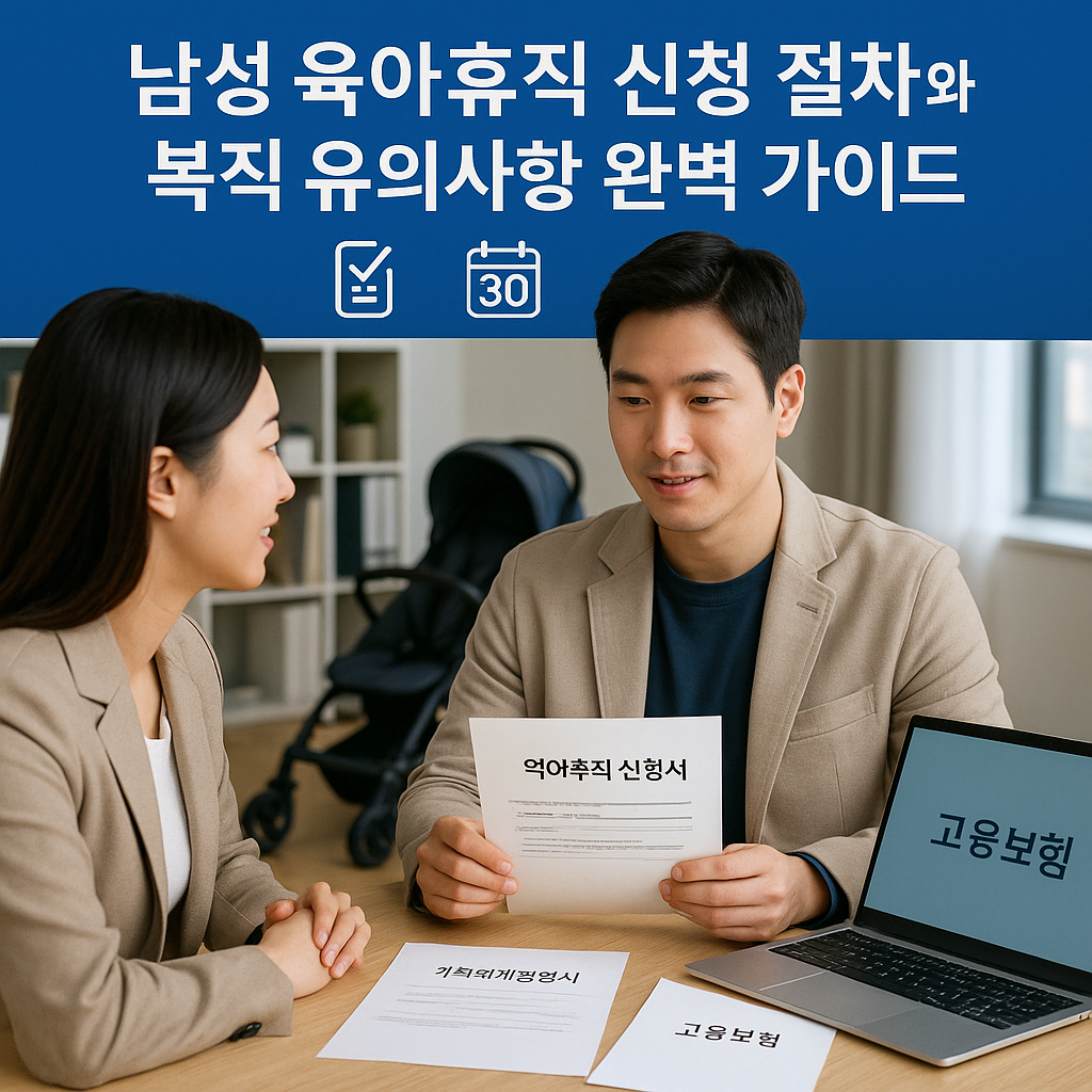 남성 육아휴직 신청 절차와 복직 유의사항 완벽 가이드