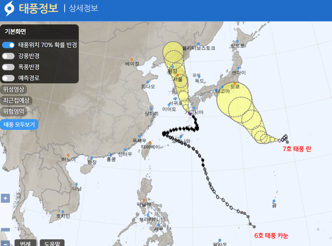 태풍대비 행동요령
