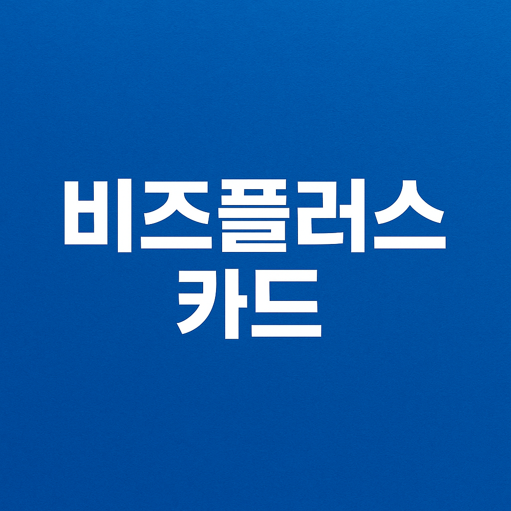 비즈플러스카드