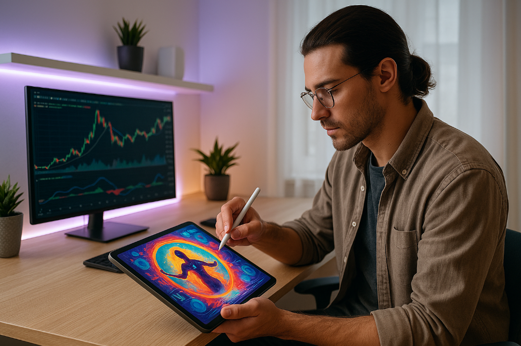 NFT 아트로 하루에 1000만원 번 디지털 아티스트