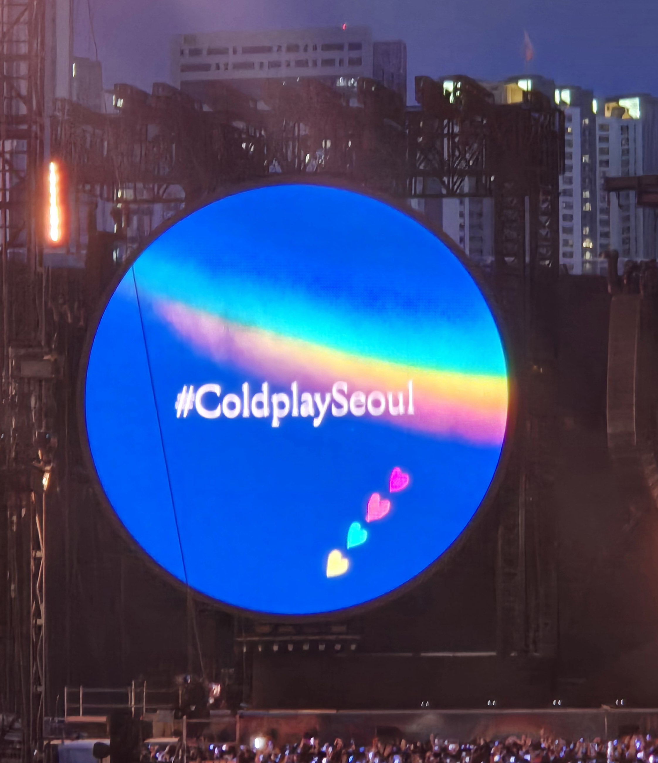 #ColdplaySeoul