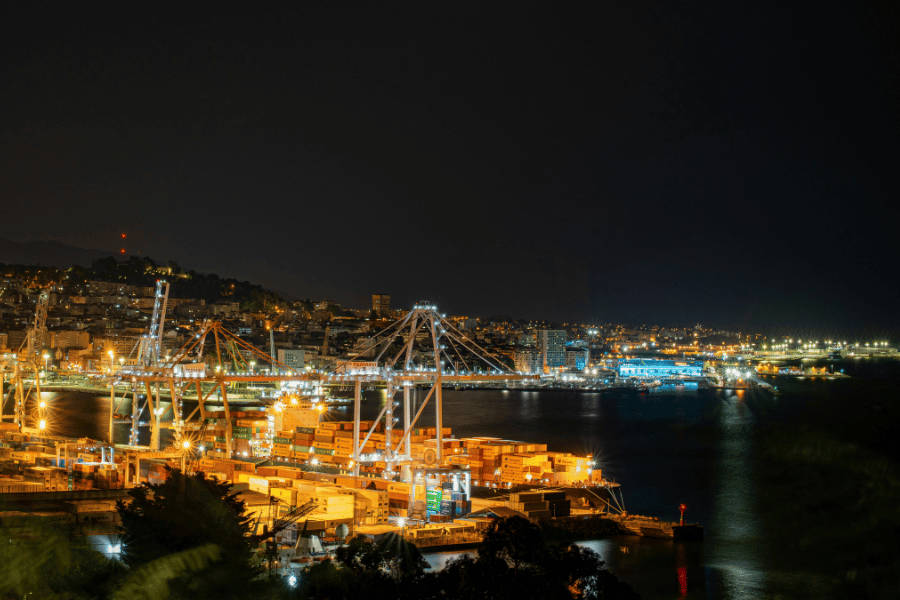 겨울밤 힐링 드라이브 코스