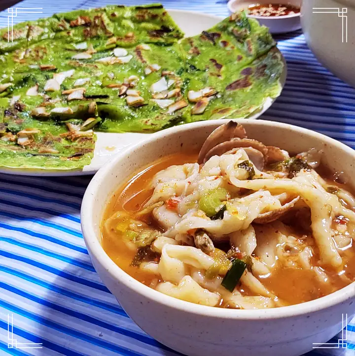 어서와 한국은 처음이지 얼큰 손칼국수 바지락 칼국수 고기 김치 만두 스웨덴 친구들 편 강화도 석모도 맛집 위치