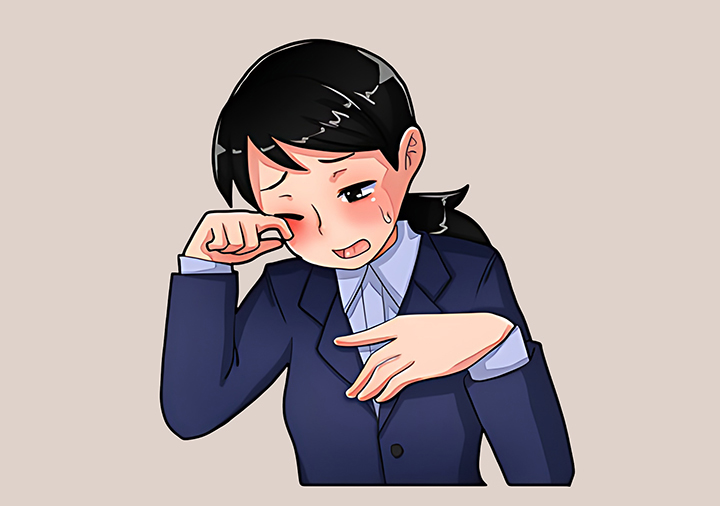 알레르기-반응이-있는-여성