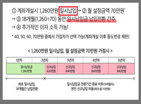 청년도약계좌 전환 시 혜택(출처: 금융위원회)