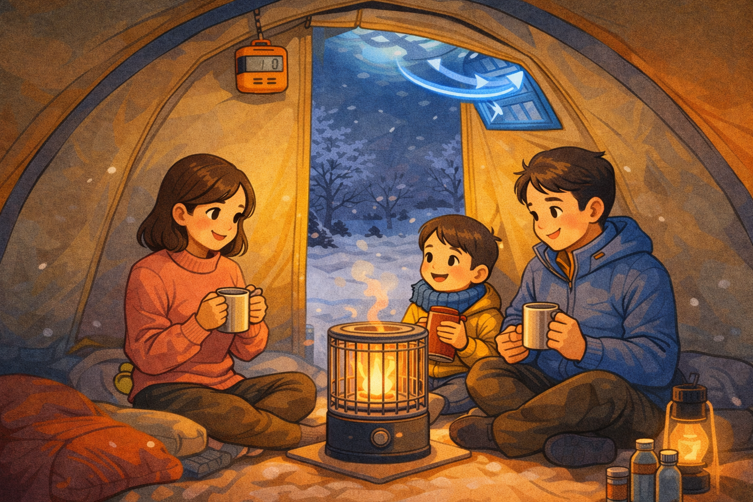 겨울 캠핑 일산화탄소 중독 예방법 총정리