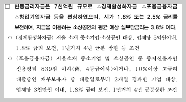 서울시 안심소득 홈페이지