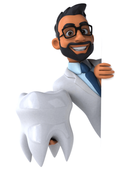 치과의사와 이빨