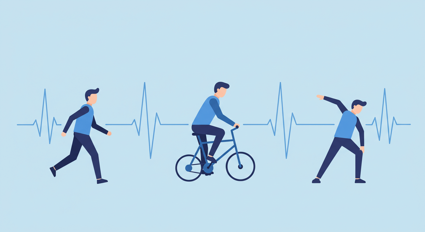 운동으로 혈압 낮추기