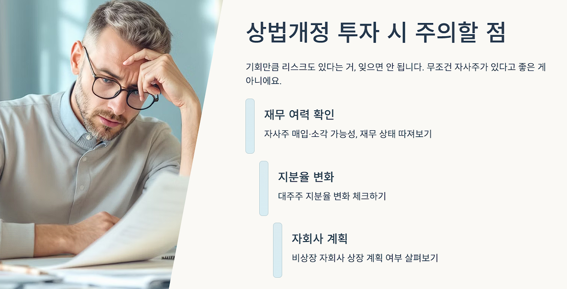 상법개정 투자 시 주의할 점