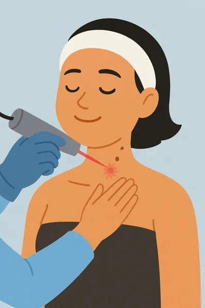 쥐젖 제거 레이저 시술 과정과 회복13