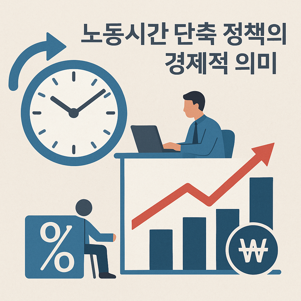 노동시간 단축 정책의 경제적 의미 관련 사진