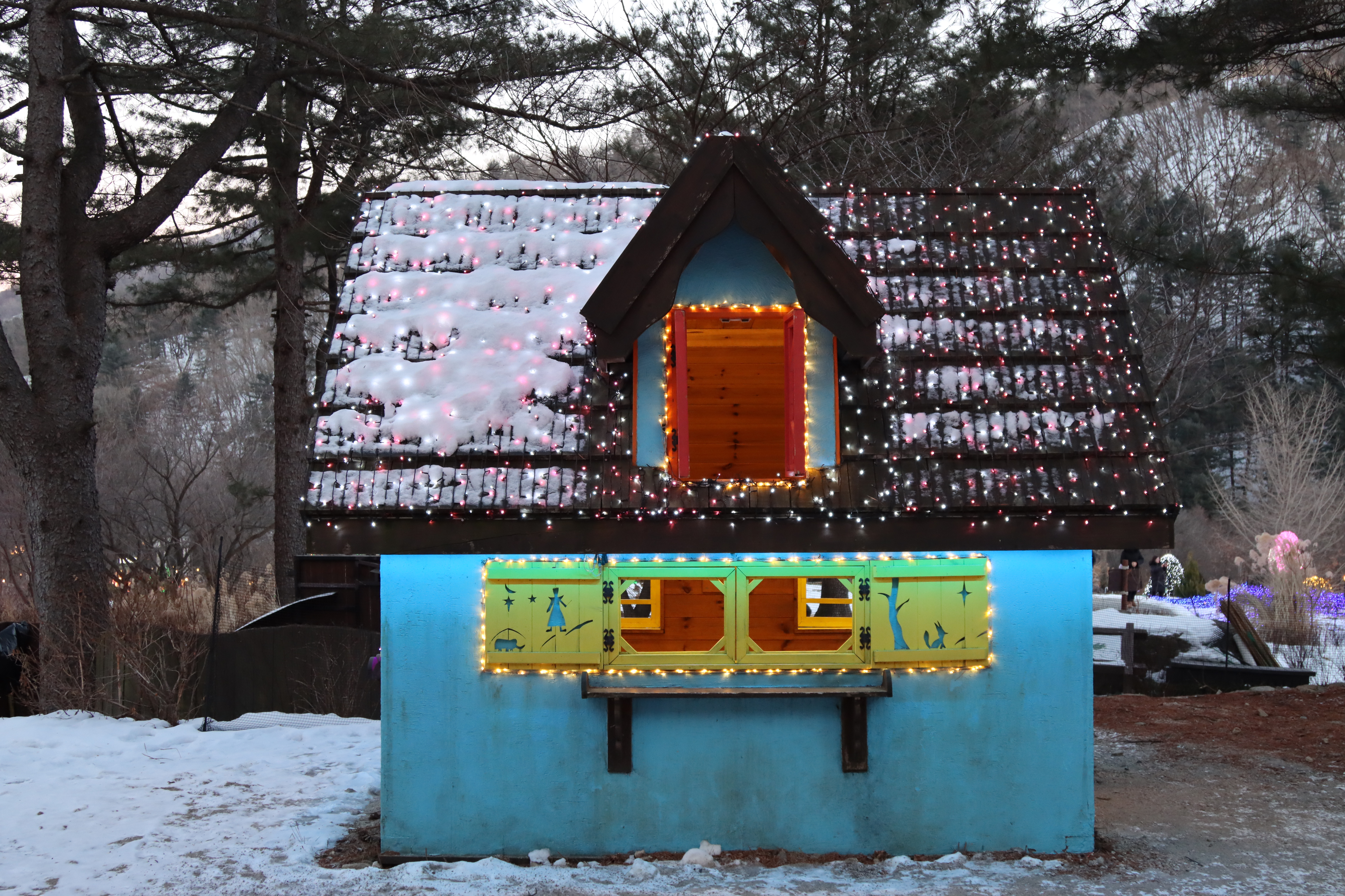 아침고요수목원