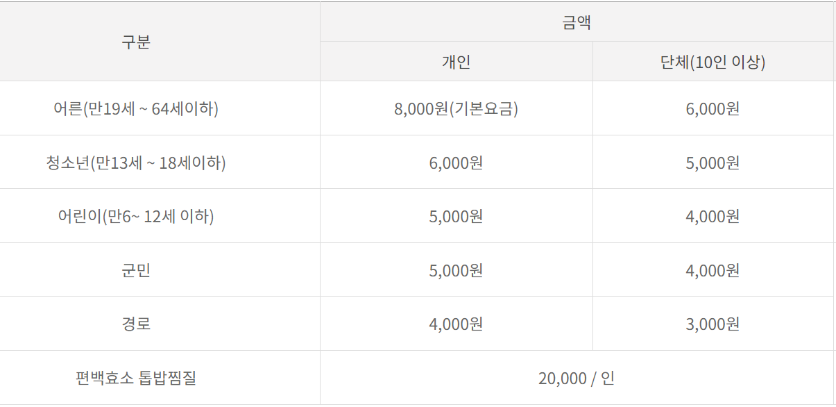 장흥 우드랜드 편백숲