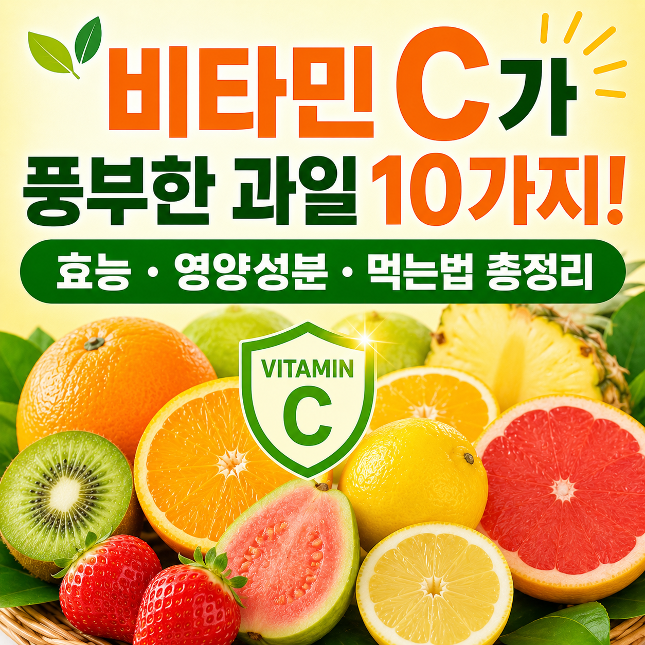 비타민 C가 풍부한 과일