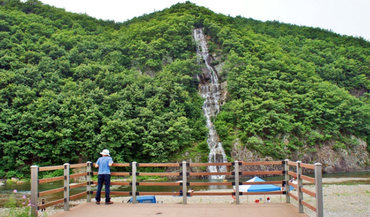 산내 동창천 청룡폭포 3