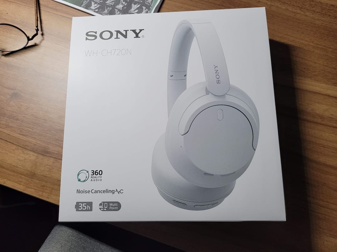 SONY 헤드셋 박스