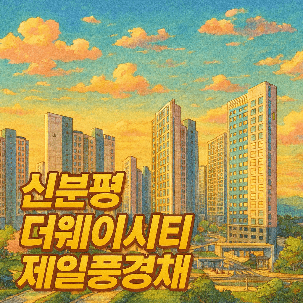 신분평 더웨이시티 제일풍경채